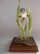 A Limited Edition Royal Worcester Bird Figurine.