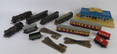 A Vintage Hornby Train Set