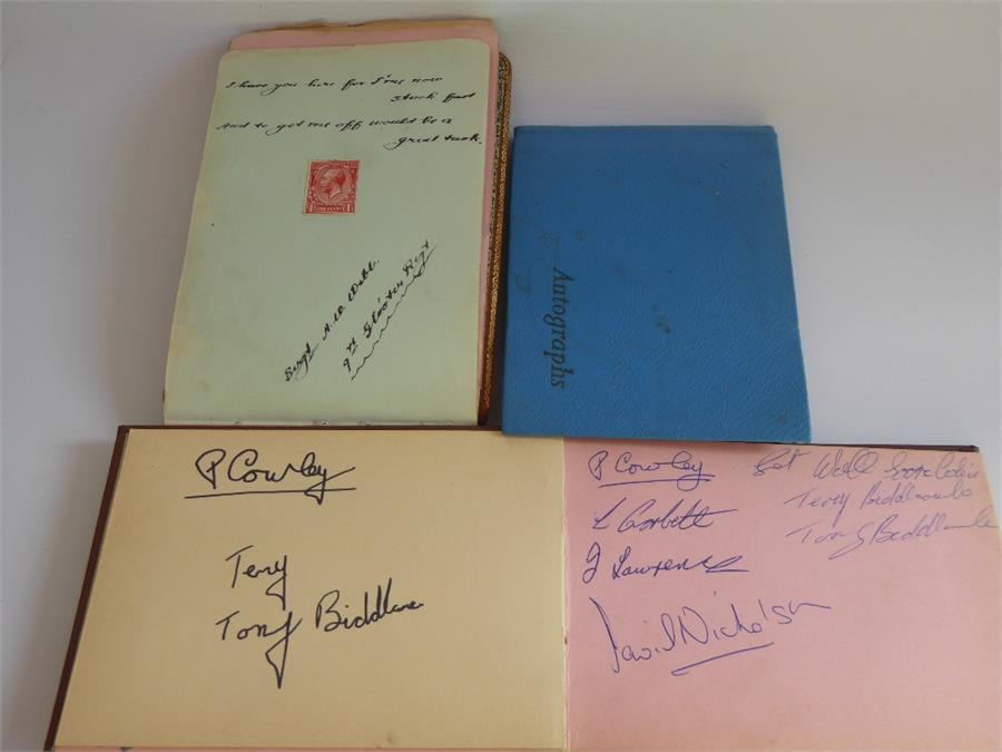 Three Early 20th Century Autograph Books - Image 2 of 2