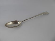 A Georgian Silver Basting Spoon