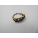 An Antique 18ct Yellow Gold Amethyst Ring