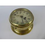 Nauticalia Antique Brass Ship's Clock.