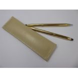 A Vintage Cross Gold-Plated Pen Set