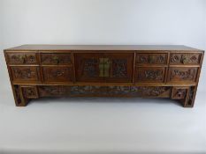 A 20th Century Chinese Elm Storage Cabinet