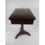 An Antique Rosewood Occasional Table