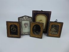 A Collection of Victorian Miniature Daguerrotype