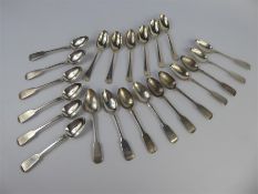 A Quantity of Silver Teaspoons