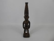 Tribal Interest; A Single Yoruba Ibeji Male Figure