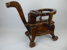 A Circa 1920's Chinese Elm Child's Walker