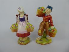Two Royal Worcester Figurines
