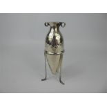 A Greek Silver Amphora and Stand