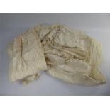 A Quantity of Cotton and Lace Christening Garments