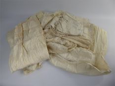 A Quantity of Cotton and Lace Christening Garments