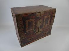 A Vintage Bespoke Japanese Inlaid Chest