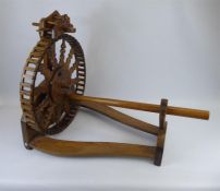 A Rare and Unusual Tibetan Spinning Wheel