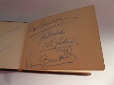 Two Vintage Autograph Books