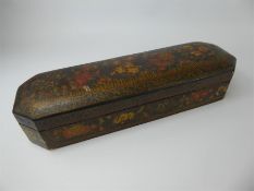 A Vintage Kashmir Lacquer Pen Box