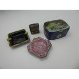 Miscellaneous Cloisonné Ware