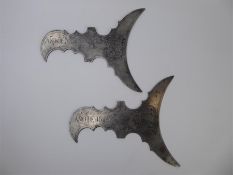 A Pair of Spanish Steel Partizans