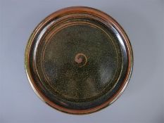 Ray Finch (1914-2012) Winchcombe Wood-fired Stoneware Platter