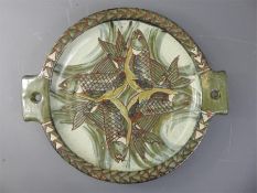 Celadon Green Glaze Ceramic Plate