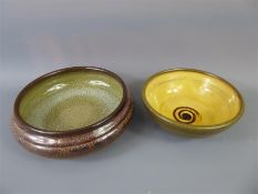 A Stoneware Studio Pottery Bowl