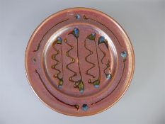 Ray Finch (1914-2012) Winchcombe Pottery Charger