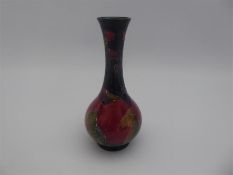 William Moorcroft 'Pomegranate' Slender Neck Vase