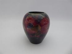 William Moorcroft Pomegranate Ovoid Posy Vase