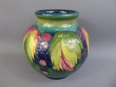 William Moorcroft 'Leaf and Berry' Vase