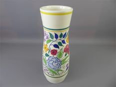 A Large Mid-20th Century Poole Pottery Pillar Vase