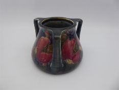 William Moorcroft Pomegranate Trig Vase