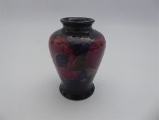 William Moorcroft 'Pomegranate' Squat Baluster Vase