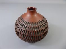 A Mid-20th Century Poole Pottery Pot