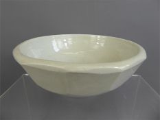 Bernard Leach (1887-1979) Cream Glazed Bowl