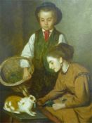 A Late Victorian Oil on Canvas