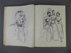 Mid-20th Century Artist Unknown - A Sketch Book