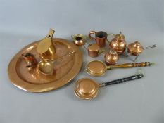 A Set of Twelve Child's Copper Pieces