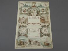 An 1890 Penny Postage Jubilee Christmas Card