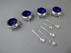 Four Victorian Silver Cruets