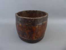 An Antique Oak Bucket