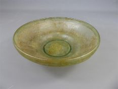 Ancient Eastern Mediterranean Glass Dish