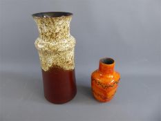 Scheurich Keramik, Two West German Pottery Vases