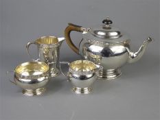 A Silver Tea Set