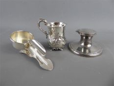 A Victorian Silver Christening Mug