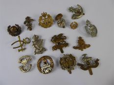 A Quantity of Original British Military Cap Badges