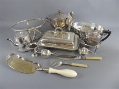 A Quantity of Silver Plate