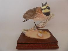 A Limited Edition Royal Worcester Bird Figurine.