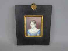 A 19th Century Portrait Miniature