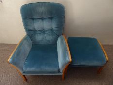 A Pair of Parker Knoll Arm Chairs